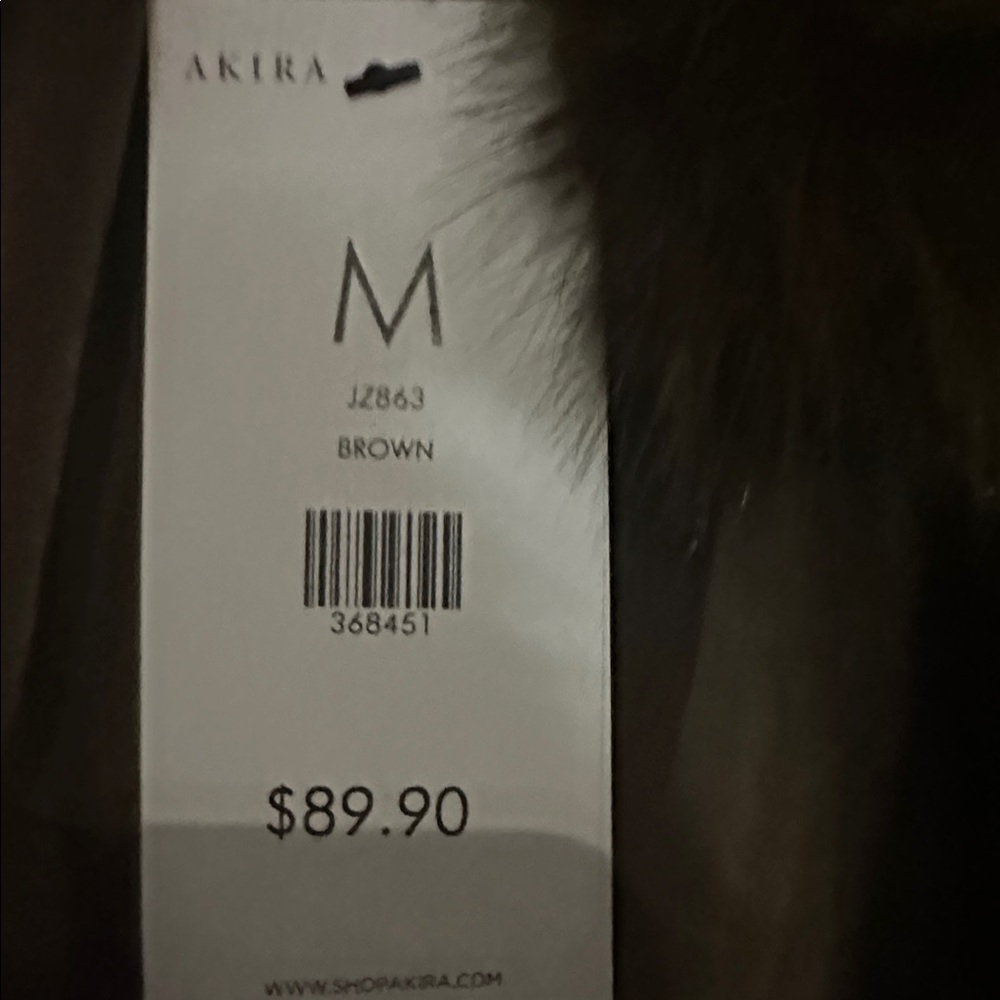 Akira fur jacket- Rich Brown - Picture 5 of 7